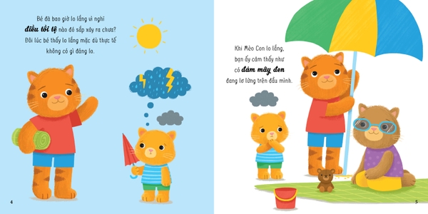 Cảm Xúc Của Mình - Cuốn 9: Mình Lo Lắng - Sách Tranh Phát Triển EQ 4+