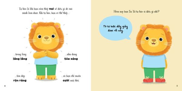 Cảm Xúc Của Mình - Cuốn 4: Mình Tự Hào -  Sách Tranh Phát Triển EQ 4+