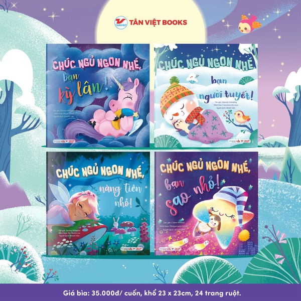 4. Chúc ngủ ngon nhé, nàng tiên nhỏ!