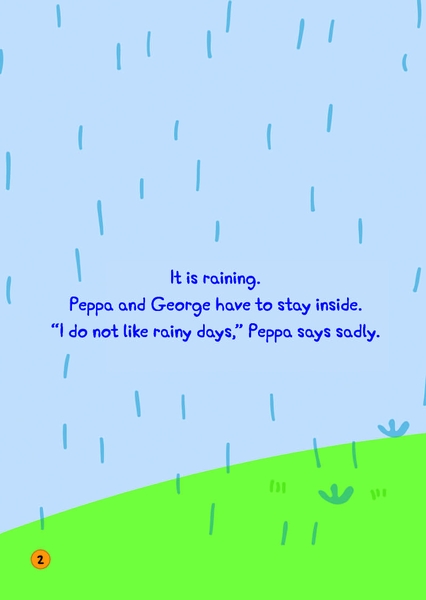 Peppa Pig - Song ngữ Anh - Việt: Cuốn 1: Rainy Day - Một Ngày Mưa