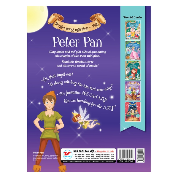 Truyện Song Ngữ Anh - Việt: Peter Pan