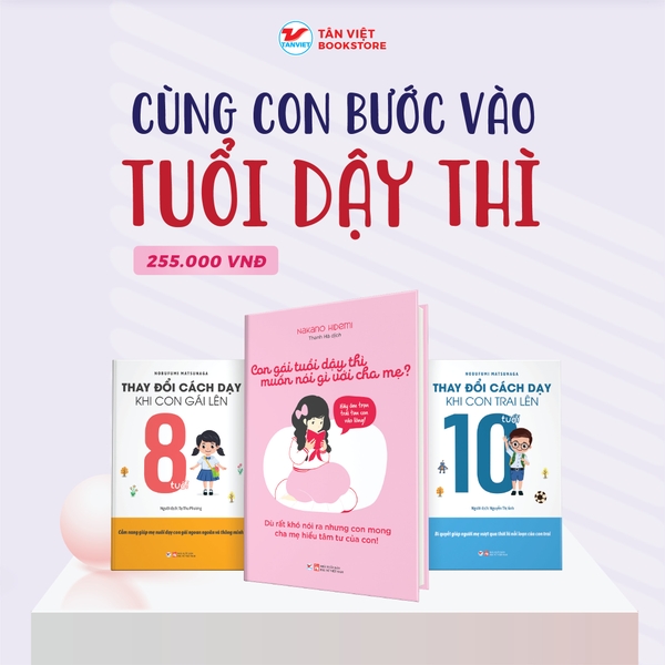 Combo: Cùng Con Bước Vào Tuổi Dậy Thì