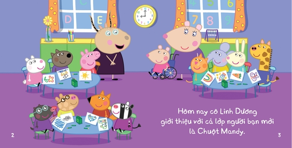 Bộ Hộp Peppa Pig: Thư Viện Đầu Tiên Của Tớ - Sách Tranh Tập Đọc 2+