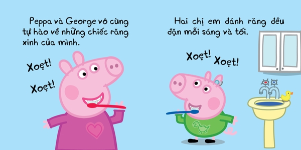 Bộ Hộp Peppa Pig: Thư viện nhỏ của tớ: Giờ đi ngủ - Sách Tranh - Dành Cho Trẻ 2+