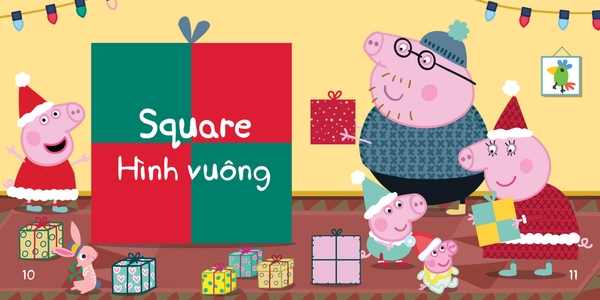 Bộ Hộp Peppa Pig: Thư Viện Học Tập Của Tớ - Sách Tranh - Dành Cho Trẻ 2+