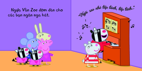Bộ Hộp Peppa Pig: Thư viện nhỏ của tớ: Giờ đi ngủ - Sách Tranh - Dành Cho Trẻ 2+