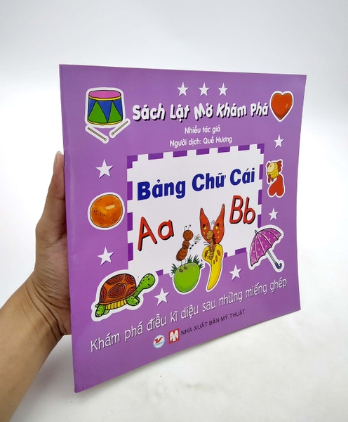 Bảng Chữ Cái - Sách Lật Mở Khám Phá