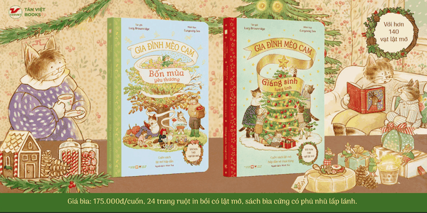 Gia Đình Mèo Cam Cuốn 1: Giáng Sinh Lung Linh - Tân Việt Books