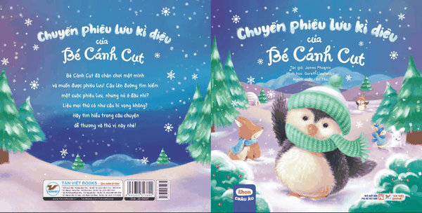 Ehon Châu Âu-Chuyến Phiêu Lưu Kì Diệu Của Bé Cánh Cụt- Tân Việt Books