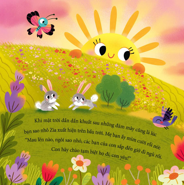 2. Chúc ngủ ngon nhé, bạn sao nhỏ!