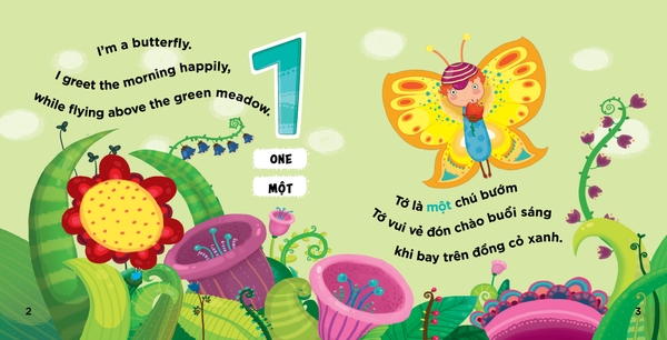 Bộ Hộp Thư Viện Đầu Tiên Của Bé - Sách Song Ngữ Nhận Biết - Trẻ 2+