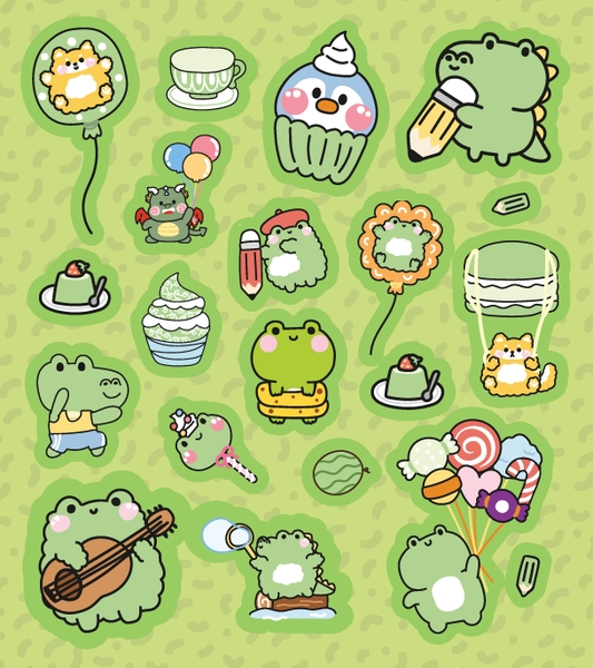 Combo 4 Cuốn Sách Tô Màu Tương Tác Trà Sữa Boba - Phát Triển Đa Giác Quan