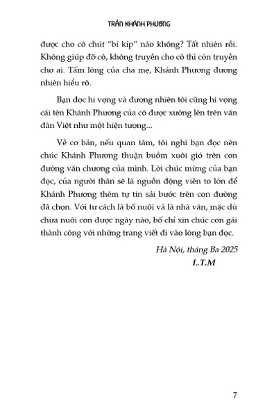 Thanh Xuân 18 - Trần Khánh Phương