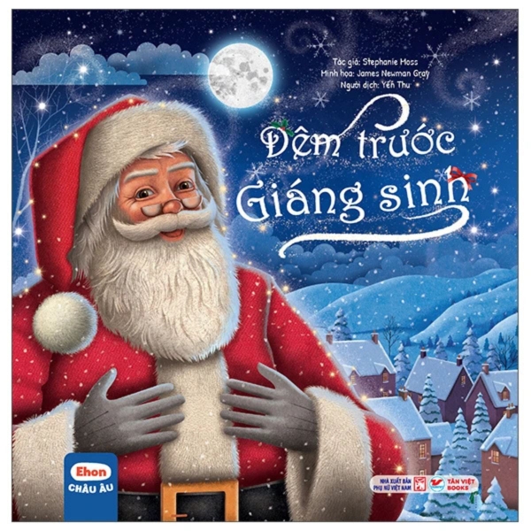 Combo 3 cuốn Ehon Châu Âu - Giáng Sinh 2025 - Tân Việt Books
