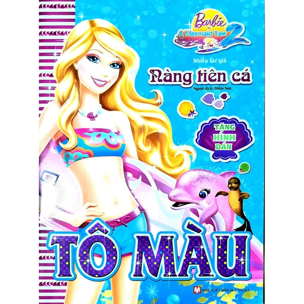 Barbie Nàng Tiên Cá - Tô Màu Theo Truyện Kể