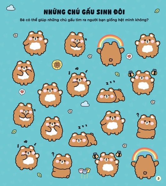 Sách Tô Màu Trà Sữa Boba: Trà Sữa Trân Châu Xinh Yêu - Phát Triển Đa Giác Quan