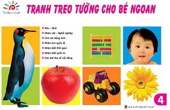 Tranh Treo Tường Cho Bé Ngoan Quyển 4