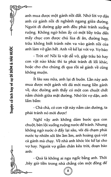 Truyện Cổ Tích Hay Về Sự Dí Dỏm Hài Hước