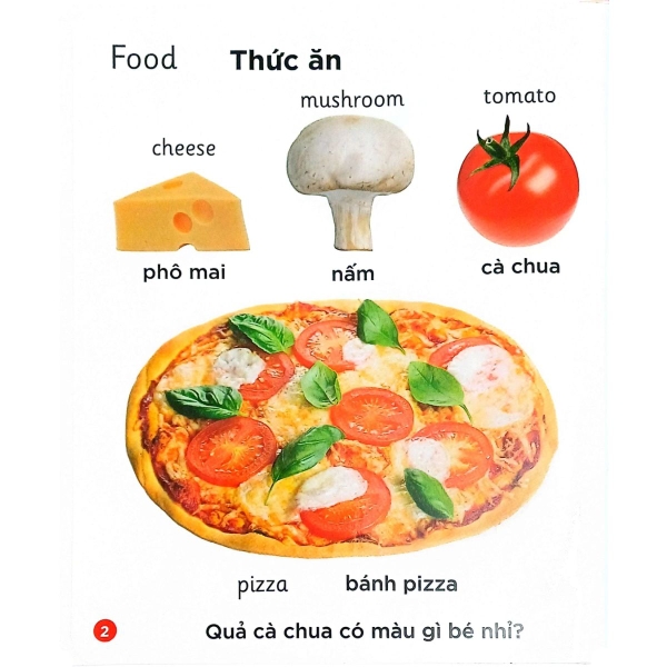 Song Ngữ Anh Việt - Cuốn Sách Đầu Tiên Của Tớ Về: Words – Từ vựng