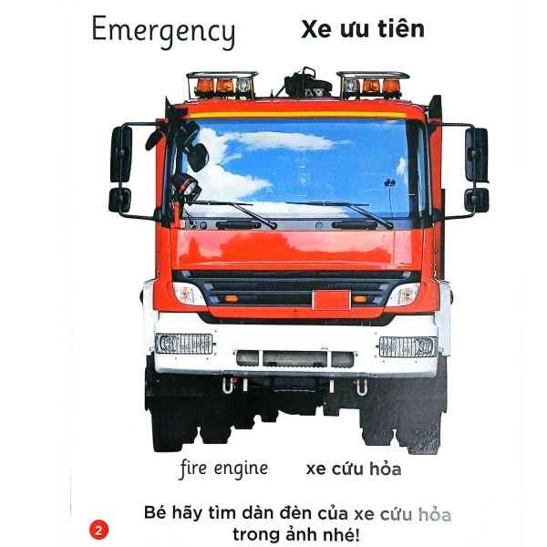 Song Ngữ Anh Việt - Cuốn Sách Đầu Tiên Của Tớ Về: Vehicles – Phương tiện giao thông