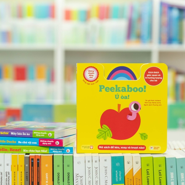 Những chuyển động nhỏ kích thích giác quan (Song ngữ Anh - Việt ): Peekaboo! - Ú òa!