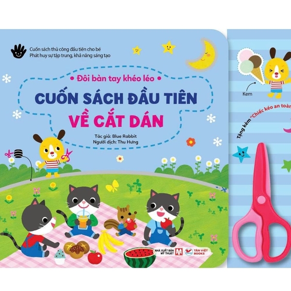 Đôi Bàn Tay Khéo Léo - Cuốn Sách Đầu Tiên Về Cắt Dán - Tái Bản 2025