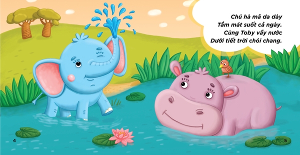 Hộp Thư Viện Nhỏ Của Tớ: Thơ Về Động Vật - Sách Song Ngữ Tập Đọc 2+