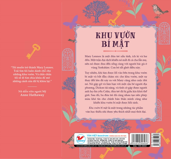 Khu Vườn Bí Mật- Frances Hodgson Burnett