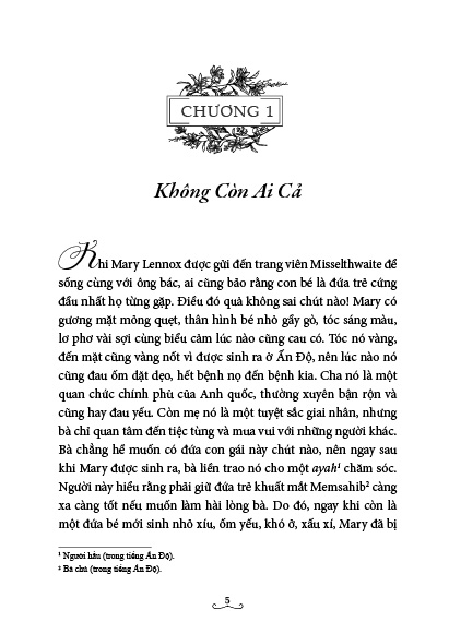 Khu Vườn Bí Mật- Frances Hodgson Burnett