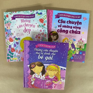 Combo 3 Cuốn: 5 Phút Đọc Truyện Cùng Con Yêu (Những Câu Truyện Đẹp Dành Cho Bé Gái)