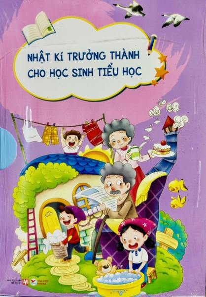 Boxset Nhật Ký Trưởng Thành Cho Học Sinh Tiểu Học - (Bộ 4 Cuốn) - Hiếu Thảo, Yêu Thương, Chăm Chỉ, Dũng Cảm