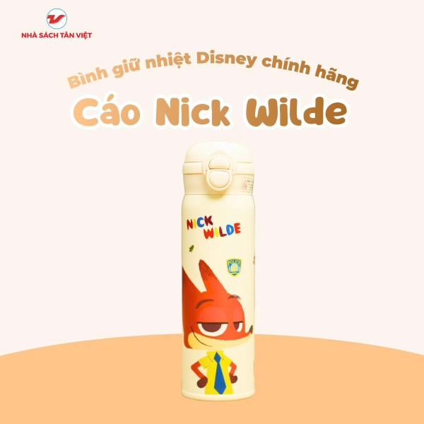 Bình giữ nhiệt D-2038 Disney Series Les Dual-Drink 500mL Nick
