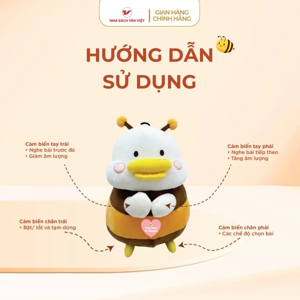 Ong Vàng Kể Chuyện size 40cm