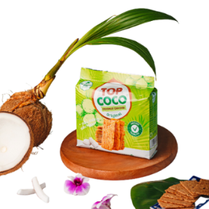 Bánh Dừa Nướng - 焼きココナッツクラッキー