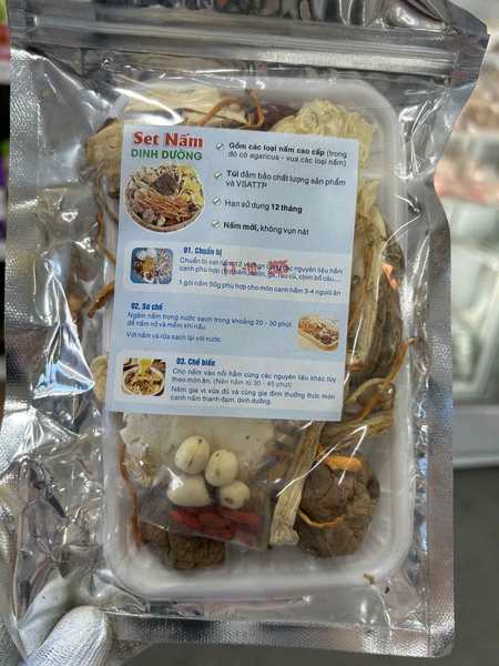 Set Nấm Hầm Túi 50g