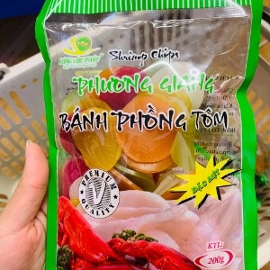 Phồng Tôm Hoàng Liên gói 100g - ホアン.リェン センベイ