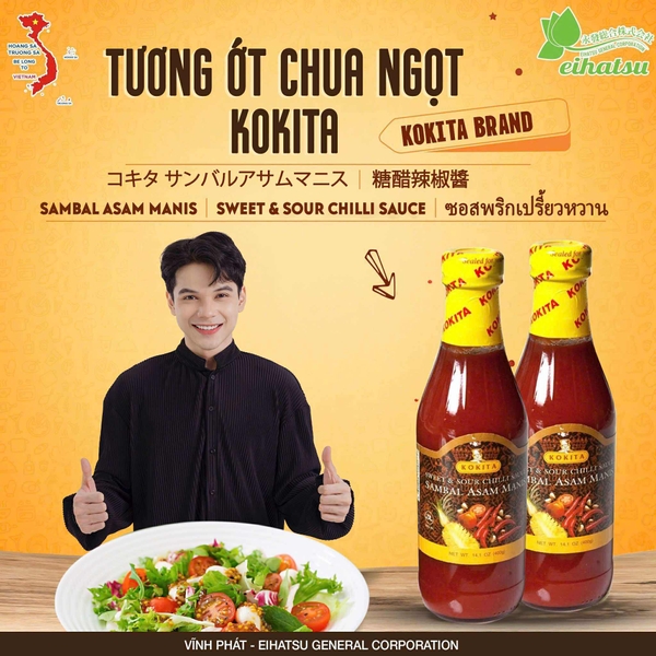 Tương Ớt Chua Ngọt - KOKITA/アサ - 400g