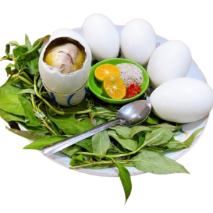 Trứng Gà Lộn Kèm Rau Răm 10 Quả - バルートの鶏卵
