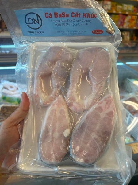 Cá Basa Cắt Khúc 500g - 冷凍カットバサ