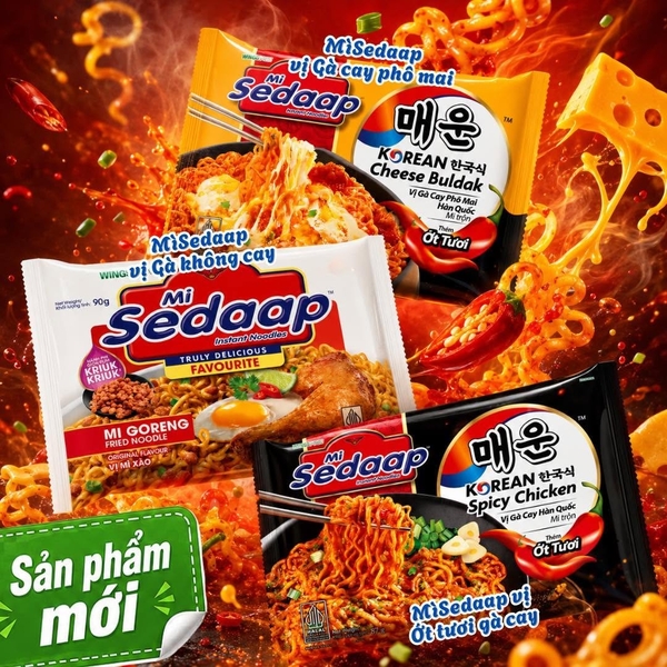 Mì Sedaap Hàn Quốc