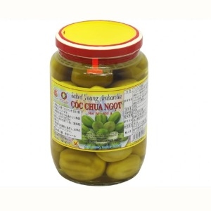 Cóc Chua Ngọt アンバレラの塩漬 瓶 850g