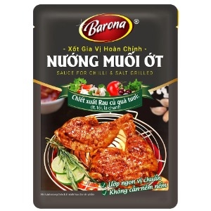 Xốt Gia Vị Hoàn Chỉnh BARONA - Nướng Muối Ớt - 塩辛ソース