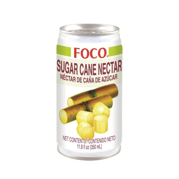 Nước Mía Ép FOCO 350ml - サトウキビジュース缶 350ml