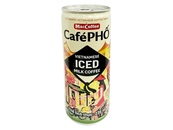 Cà Phê Đóng Lon - Cafe Phố Ice Milk 235ml