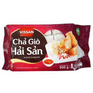Chả Giò Hải Sản Vissan 500g - ビサンの海産春巻