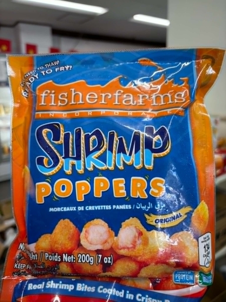 Tôm Viên Chiên FisherFarms Shrimp Poppers 200g