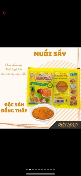 Muối sấy Ngọc Yến