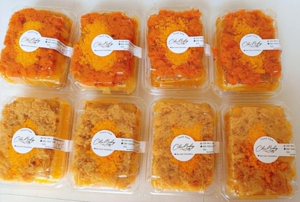 Bánh Bông Lan Trứng Muối - Hộp Mini