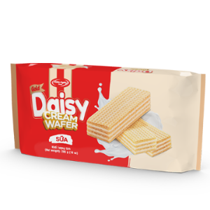 Bánh Kem Xốp Daisy - ダイシークリームウエハース