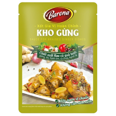Xốt Gia Vị Hoàn Chỉnh BARONA - Kho Gừng - ジンジャー味煮込み用ソース